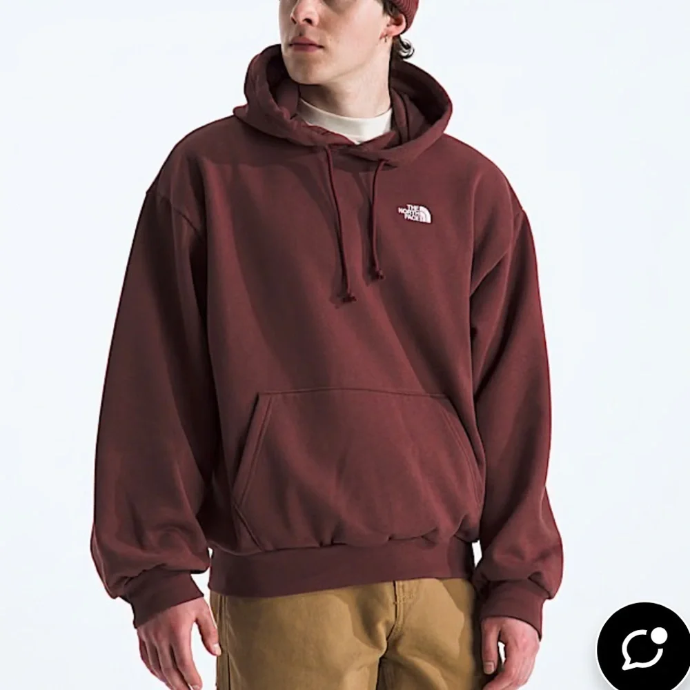 NWT the north face Men's Evolution Simple Dome Oversized Hoodie Sz XL in beetroo